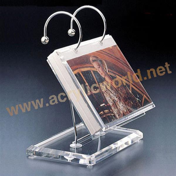 2016 acrylic calendar display stand for desk